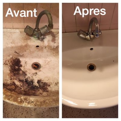 décapage de lavabos à Marseille