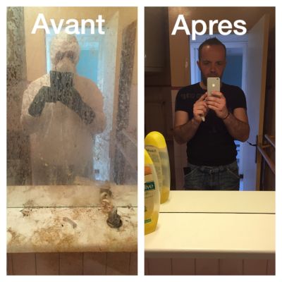 décapage douche à marseille 